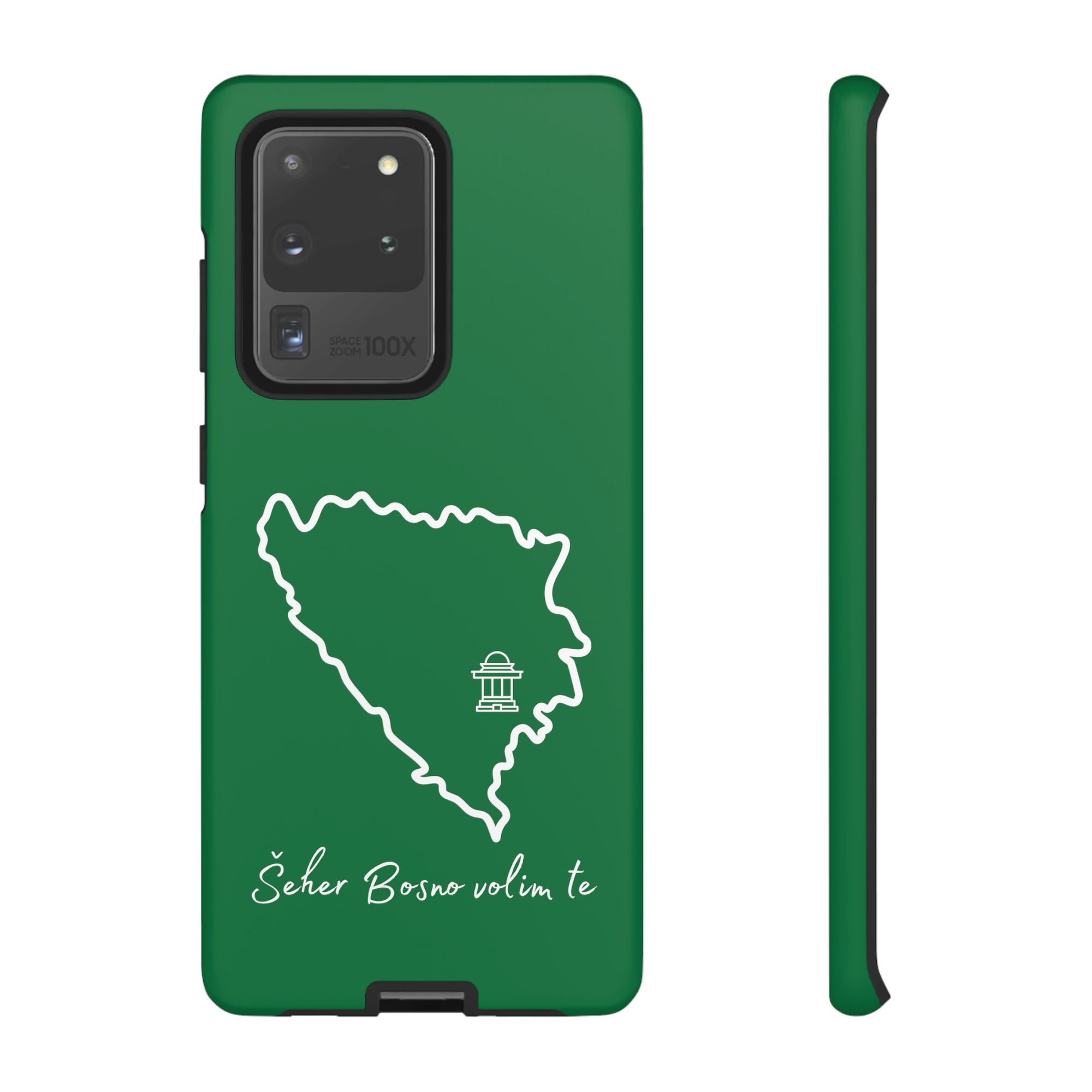 Šeher Bosno Volim Te Phone Case - Green