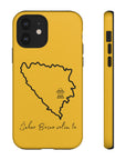 Šeher Bosno Volim Te Phone Case - Yellow