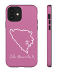 Šeher Bosno Volim Te Phone Case - Light Pink