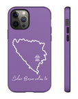 Šeher Bosno Volim Te Phone Case - Purple