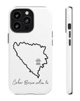 Šeher Bosno Volim Te Phone Case - White