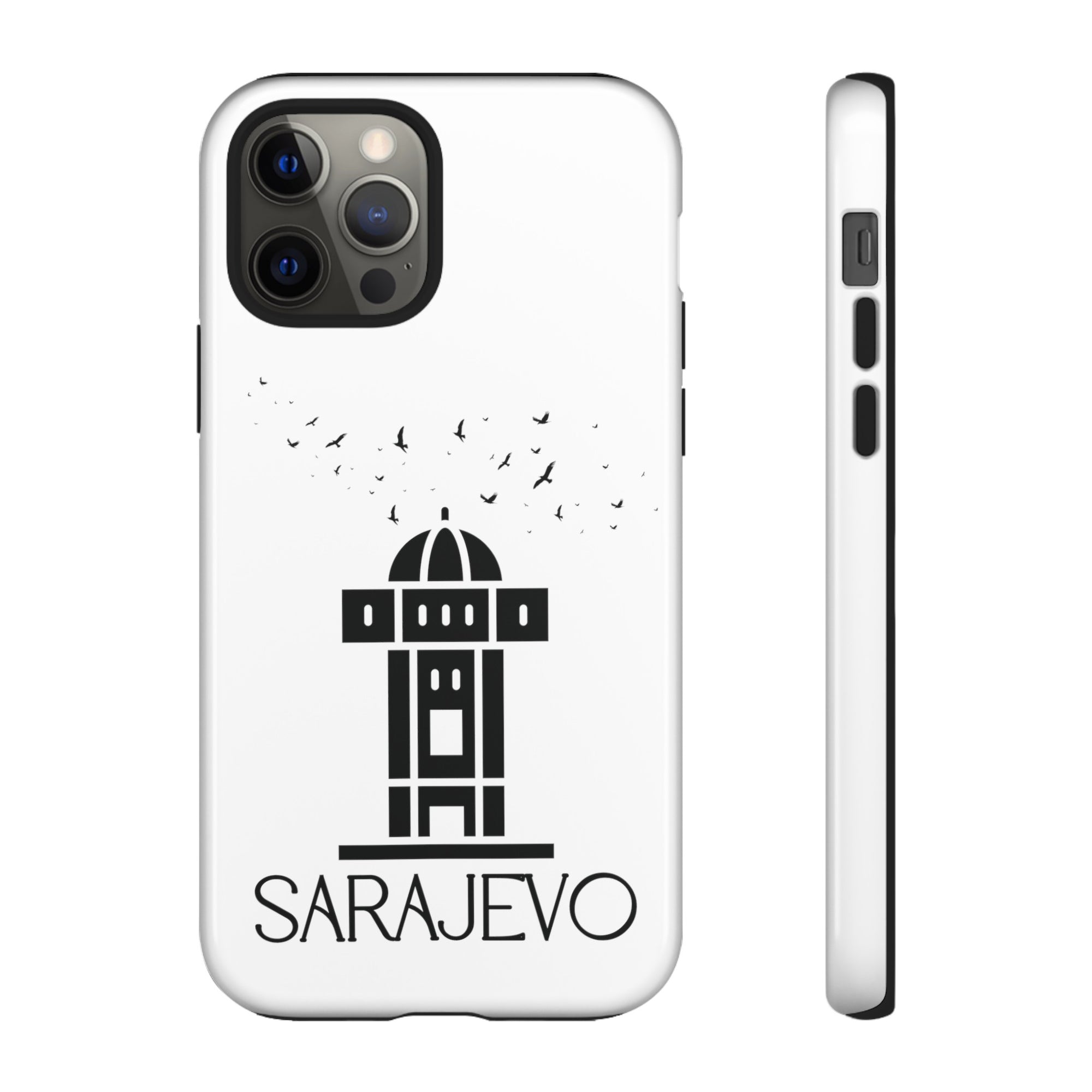 SARAJEVO SEBILJ Phone Case - White