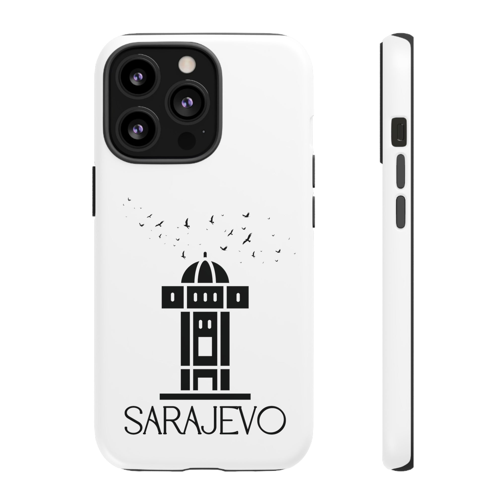 SARAJEVO SEBILJ Phone Case - White