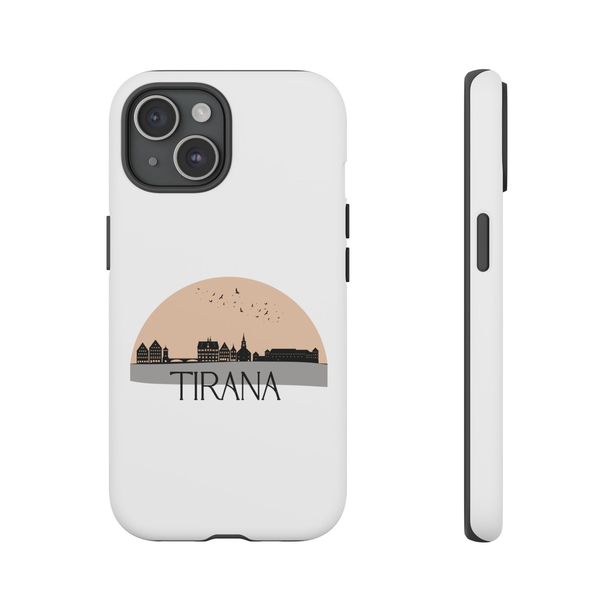 TIRANA Phone Case - White