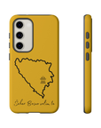 Šeher Bosno Volim Te Phone Case - Yellow