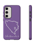 Šeher Bosno Volim Te Phone Case - Purple