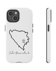 Šeher Bosno Volim Te Phone Case - White