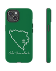 Šeher Bosno Volim Te Phone Case - Green