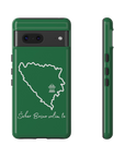 Šeher Bosno Volim Te Phone Case - Green