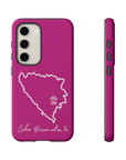 Šeher Bosno Volim Te Phone Case - Pink