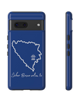 Šeher Bosno Volim Te Phone Case - Blue