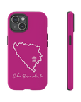 Šeher Bosno Volim Te Phone Case - Pink