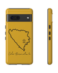 Šeher Bosno Volim Te Phone Case - Yellow