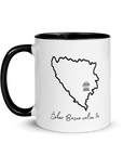 Šeher Bosno Volim Te Accent Mug