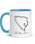 Šeher Bosno Volim Te Accent Mug