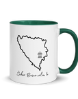 Šeher Bosno Volim Te Accent Mug