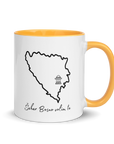 Šeher Bosno Volim Te Accent Mug