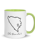 Šeher Bosno Volim Te Accent Mug