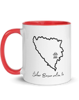 Šeher Bosno Volim Te Accent Mug