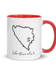 Šeher Bosno Volim Te Accent Mug