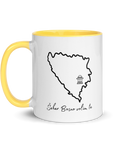 Šeher Bosno Volim Te Accent Mug