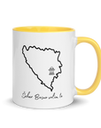 Šeher Bosno Volim Te Accent Mug